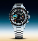 Omega Speedmaster Pilot aviation tool watch with chronograph dial and steel bracelet