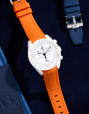 MoonSwatch Mission to the Moon Phase (Rubber Strap) - OM Luxury