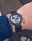 MoonSwatch Mission To Earth Phase Watch (Rubber Strap) - OM Luxury