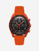 Mission to Earth - Lava (Leather Strap) - OM Luxury