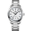Omega Seamaster Aqua Terra 150m silver dial men's watch with stainless steel bracelet