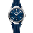 Omega Seamaster Aqua Terra 150m Co-Axial Master Chronometer men’s watch with blue dial and strap