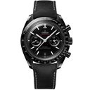 Omega Speedmaster Dark Side of the Moon men's chronograph watch with black dial and strap