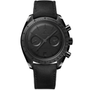 Omega Speedmaster Dark Side of the Moon men’s black chronograph watch with fabric strap