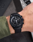 MoonSwatch Mission to The Moonphase - New Moon (Rubber Strap) - OM Luxury